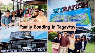 Family Bonding  Sky Ranch + Jaytee’s Resto in Tagaytay PH