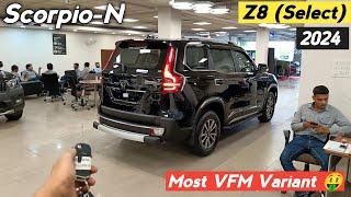 Mahindra Scorpio-N Z8 Select 2024 ️ ₹ 18.09 Lakh में ScorpioN का Most VFM Variant 