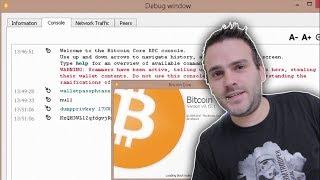 Getting your Private Keys from the Bitcoin Core wallet