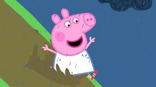 Peppa Pigs Messy And Muddy Fun Run  Peppa Pig Asia  Peppa Pig English Episodes