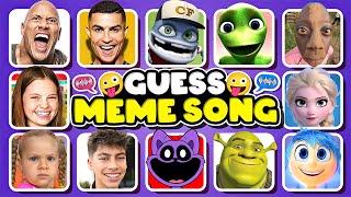 Guess The Meme Songs & Who’S SINGING? Inside out King Ferran Salish Matter MrBeast DianaTenge