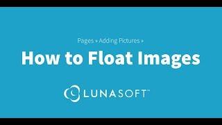 How To Float Images on a Web Page Using the LunaSoft Content Management System