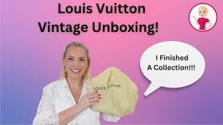 Louis Vuitton Vintage Unboxing I Finished A Collection