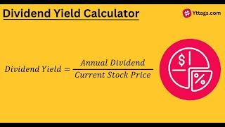 Dividend Yield Calculator  Ratio Formula and Explanation