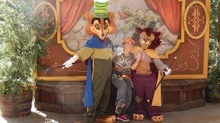 V#11 HSKY Pinocchio-Honest John & Gideon Special Characters Meet Greet BTR l 2014 Disneyland HD