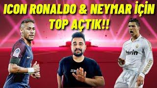 ICON RONALDO & NEYMAR İÇİN TOP AÇTIK PES 2021 MOBILE