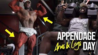 APPENDAGE DAY  Training ARMS & LEGS together intentionally