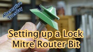 Lock Mitre Router Bits