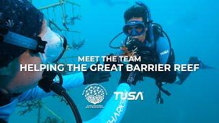 Teaming up with the Reef Restoration Foundation  TUSA 2023