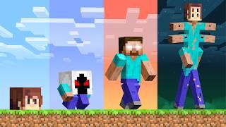 Minecraft But Theres SCARY MYTH Upgrades
