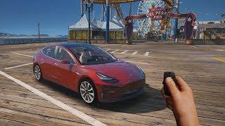 Tesla Self-Driving Car Mod for GTA 5