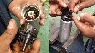 How to teardown and repair a faulty electrical fuel pump