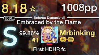 8.2⭐Mrbinking  UNDEAD CORPORATION - Embraced by the Flame Inferno Demonlord +HDHR 1008p 99.86% FC