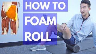 FOAM ROLLING - Full-Body Routine and Tips 14 Body Parts