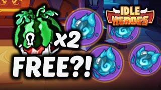 AMAZING F2P Rewards if you have GemsOrbs this week in IDLE HEROES