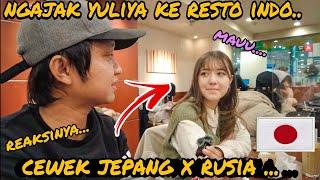 NYOBA NGAJAK CEWEK JEPANG X RUSIA KE RESTO INDONESIA MAU GAK YA..?