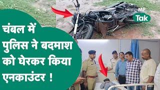 Gwalior पुलिस ने इनामी कुख्यात बदमाश का किया शार्ट एनकाउंटर किए कई बड़े खुलासे   MPTak