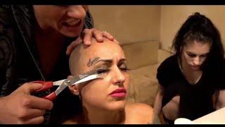 Slave girl forcefully headshave by Mothercrying girl shaveHeadshave Forced home #headshave #baldi