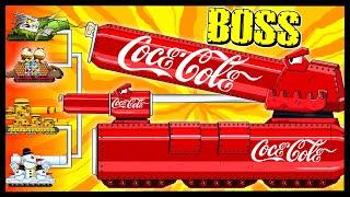 BRAND WAR  Coca Cola Tank  Arena Tank Cartoon