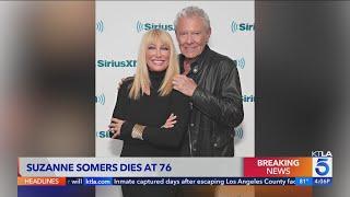 Actress Suzanne Somers dies day before 77th birthday