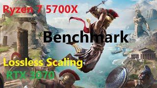 Benchmark - Lossless Scaling - Assassins Creed Odyssey