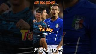 Cassano đối đầu nảy lửa với Ronaldo #ronaldo #cassano #trending