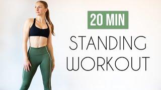20 MIN FULL BODY HIIT - All Standing No Repeats No Equipment