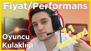 FİYAT PERFORMANS OYUNCU KULAKLIĞI 7.1 SURROUND  James Donkey 710 