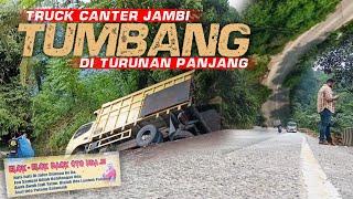 SubhanallahPKJR Sampai Melompat Untuk Menghindar Truck Canter Rem Blong & Hilang Kendali Diturunan