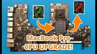 Upgrading the CPU on a Mid-2010 17 Apple MacBook Pro