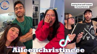 *1 Hour* Aileenchristineee TikToks 2024  Funny TikTok Couple Aileen and Deven 2023-2024