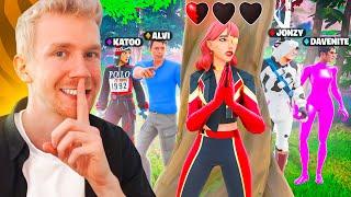 MAGICAN wird von 6 YOUTUBERN in Fortnite gejagt   Fortnite Manhunt