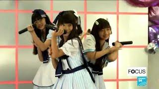 Japans idols Young female singers devoted fans and big money