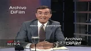 Mario Firmenich discurso de arrepentimiento en television 1995