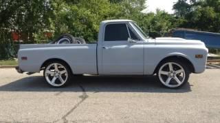 1968 chevy c10 sitting on 22 iroc rims at Rimtyme Richmond