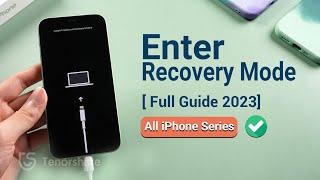 How to Put iPhone in Recovery Mode Full Guide 2024 - iOS 1716 Supported