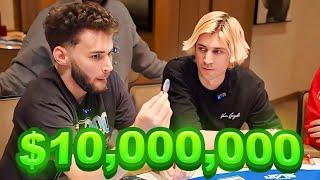 Adin Ross High Stake Gambling with XQC $10000000