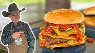 The BEST Burger Ive Ever Made  The Enchilada Burger