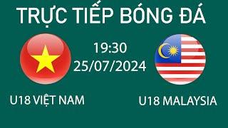 Relive  U18 Việt Nam - U18 Malaysia  Giải Bóng Đá U18 Đông Nam Á  U18 เวียดนาม U18 ไทย