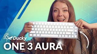 You Can See Inside  Ducky One 3 Aura Translucent Keyboard Unboxing