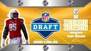 DT KEEANU BENTON HIGHLIGHTS & DRAFT ANALYSIS  #PITTSBURGHSTEELERS #SIMPLYSTEELERS