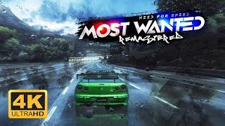 NEED FOR SPEED MOST WANTED REMASTERED 2022  GAMEPLAY PART 3 4K