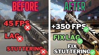 How to BOOST FPS and FIX LAG in Apex Legends Season 20 Best Settings and Optimization Guide