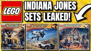 NEW Lego Indiana Jones 2023 Sets LEAKED AMAZING