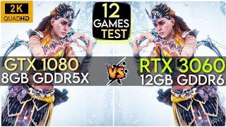 GTX 1080 vs RTX 3060 12GB  12 Games Tested In Mid 2023  Which Is Best ?