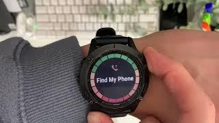 How to Use Find my Phone on Garmin Fenix