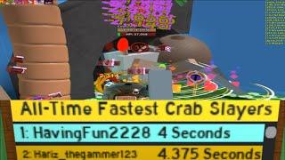 World Record 4 Seconds Coconut Crab  Bee Swarm Simulator