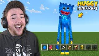 PLAYING THE HUGGY WUGGY MINECRAFT MOD... its amazing
