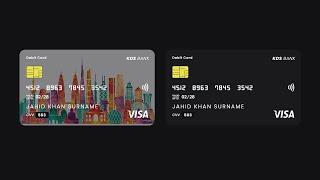 Credit Card Design Using HTML CSS   How To Make A Credit Card _ HTML AND CSS