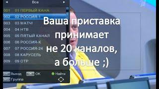 Сколько каналов на самом деле принимает ваша приставка цифрового ТВ?